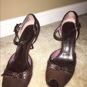 Brown heels