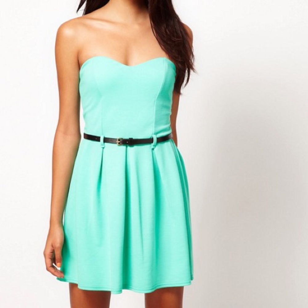 Paprika Mint green dress