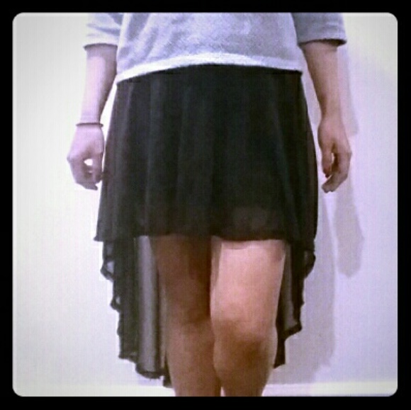 Black skirt