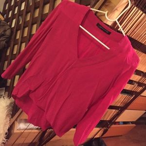 Pink Zara blouse