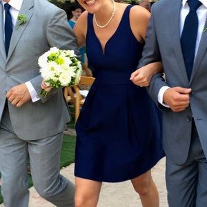 Weddington Way Vivien in Something Navy Faille
