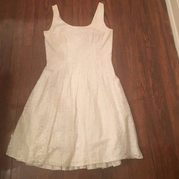 Lilly Pullitzer white lace sundress