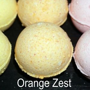Handmade Bath Bombs (Orange Zest)