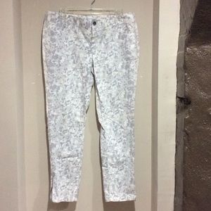 Gray camo print Calvin Klein skinny fit jeans