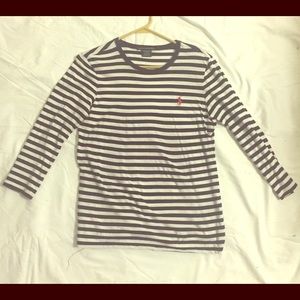 3/4 sleeve fitted tee