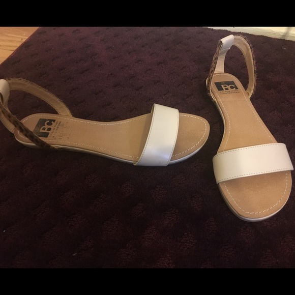 BC Footwear two-toned sandals
