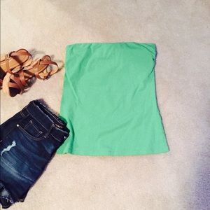 Express Tube Top - Bright Green