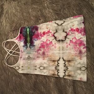RARE LuLu Lemon tie dye yoga top
