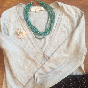 Natural Turquoise Gemstone Necklace length 17-19"