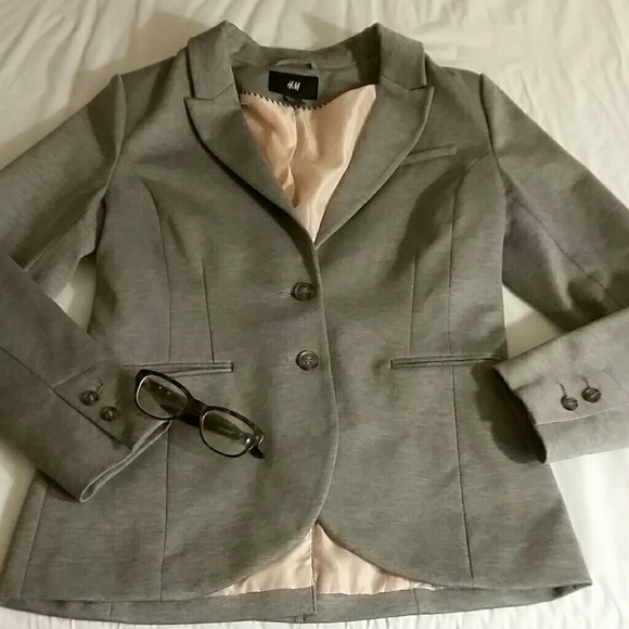 H & M Grey Blazer (Free shipping!)