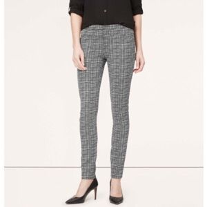 LOFT - Marisa SKINNY - etched pattern - Size 4