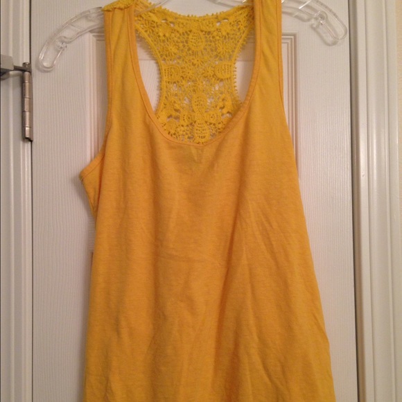 Forever 21 Yellow Tank Top.