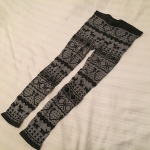 Free People fair isle leggings XS/S