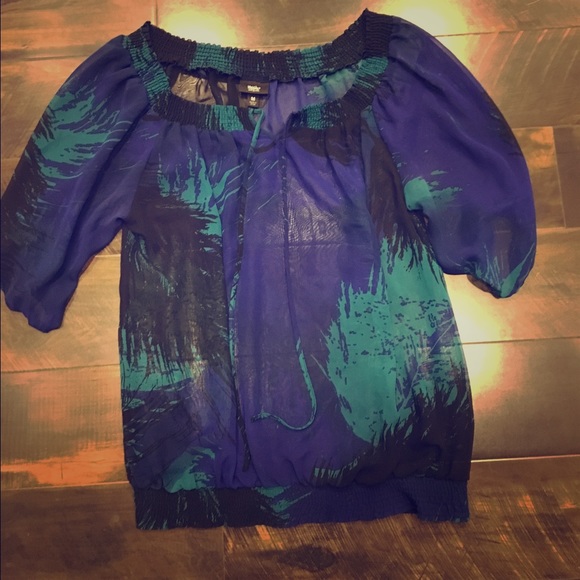 Sheer adorable top