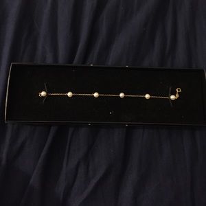 14K Gold Pearl Bracelet