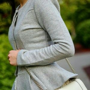 Peplum jacket