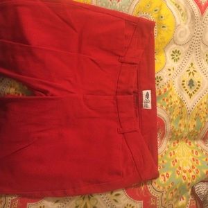 Red pants