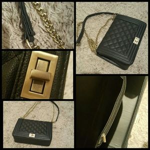 Black and Gold Purse