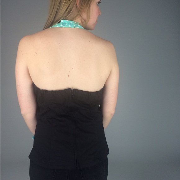 Bombshell Blue Halter - Picture 2 of 4