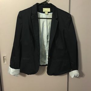 Navy blue blazer
