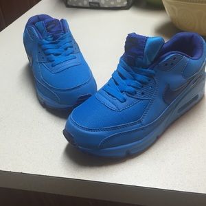 Blue Nike Air Max
