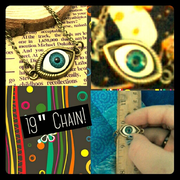 The All Seeing Eye Bronze Necklace