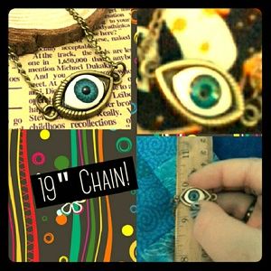 The All Seeing Eye Bronze Necklace
