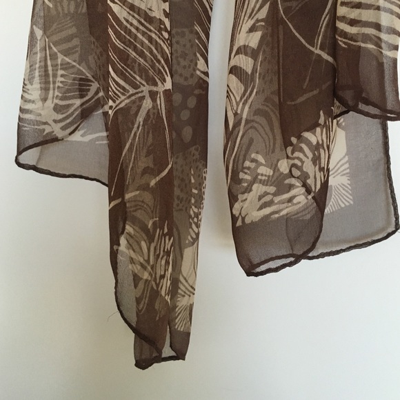 Silk/Polyester Spring Scarf - Picture 2 of 2