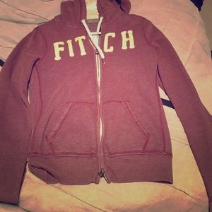 Abercrombie and Fitch double zip sweatshirt
