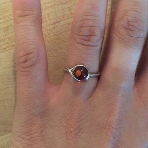 Amber ring