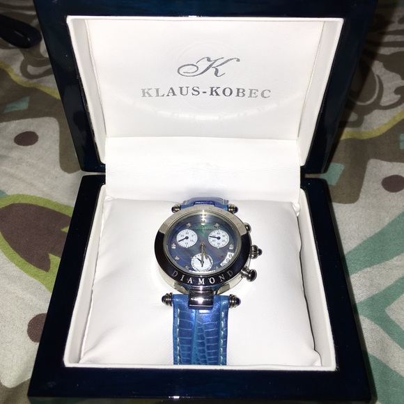 klaus kobec diamond watch