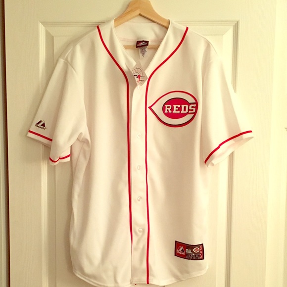 NWT Majestic brand Cincinnati Reds Jersey