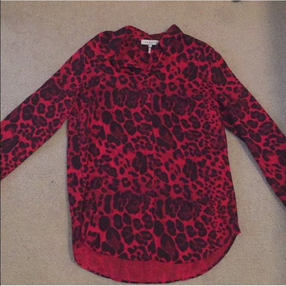 Button up designer blouse