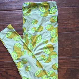 LuLaRoe TC leggings "kiwi"