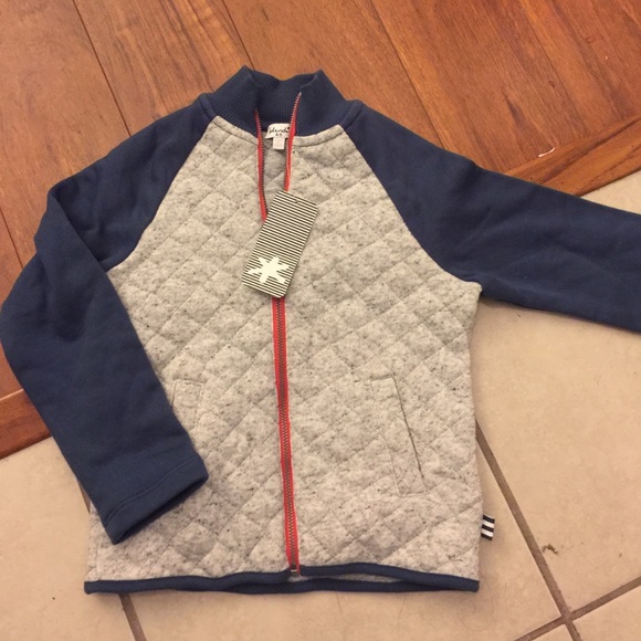 Cotton zip up jacket for 4-5 years old boys