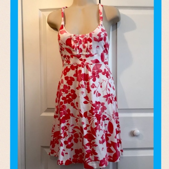 American eagle pink white floral sundress size Xs - Picture 1 of 4