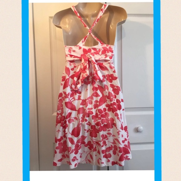 American eagle pink white floral sundress size Xs - Picture 2 of 4