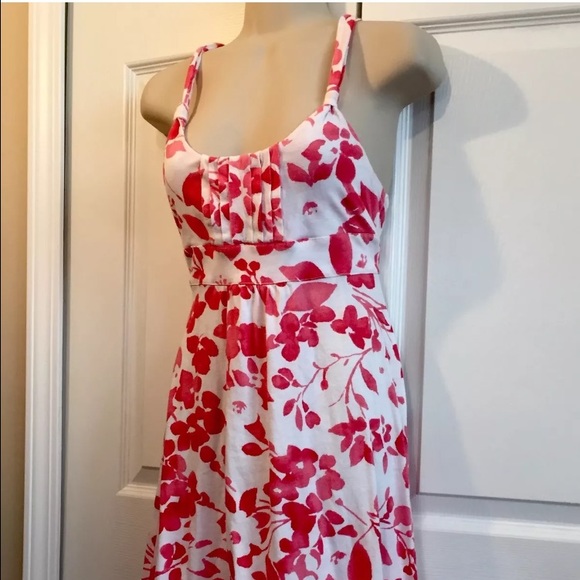 American eagle pink white floral sundress size Xs - Picture 3 of 4