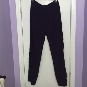 American apparel pleated trousers