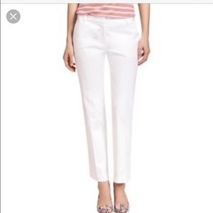 Tory Burch white harp pant