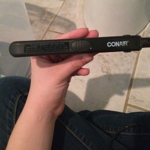 A mini conair straightener!