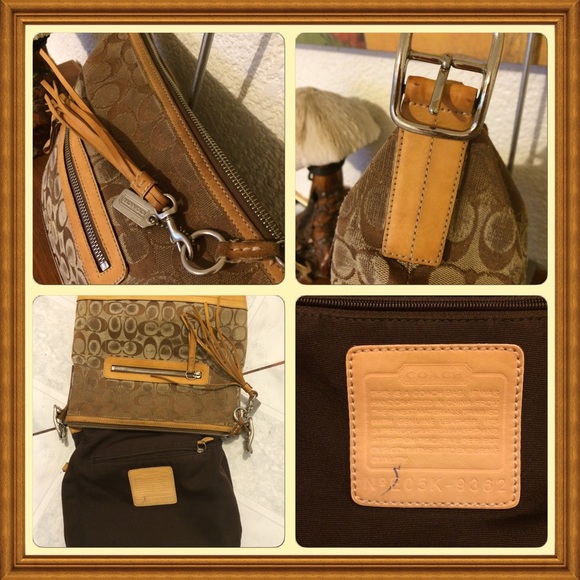 COACH Signature Slim Duffle E05K-9362 - Picture 4 of 4