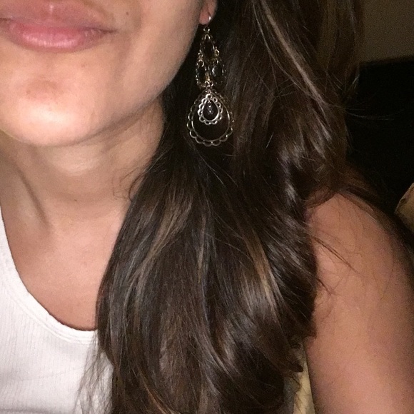 Gorgeous gold earrings - Picture 5 of 8