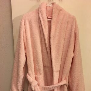 Long Plush Bath Robe