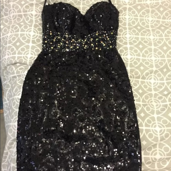 Night Moves sequin dress