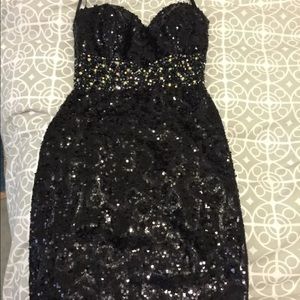 Night Moves sequin dress