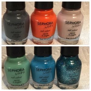 Set of Sephora by Opi Polishes