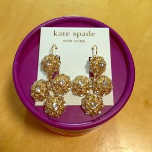 putting on the ritz chandelier earrings