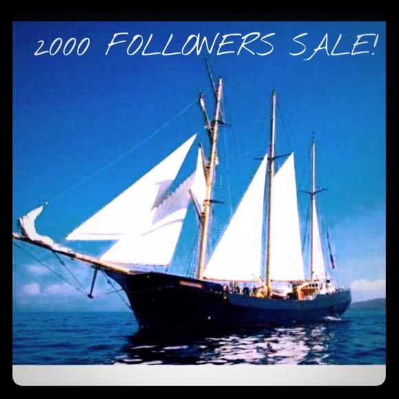 THANKS FOR THE FOLLOWS SALE!