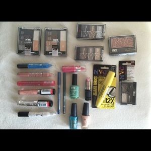 New!!! NYC Mixed Lot Of 20 Makeup / Wholesale